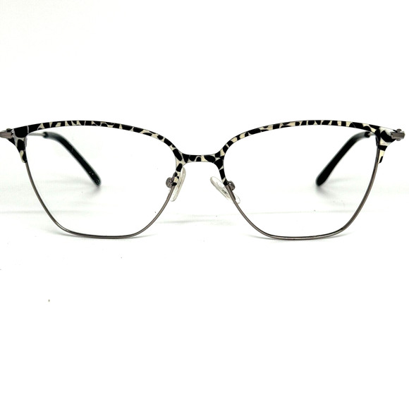 BCBGMAXAZRIA HENLEY Black Pattern Eyeglasses Frame 51-16-135mm H13626